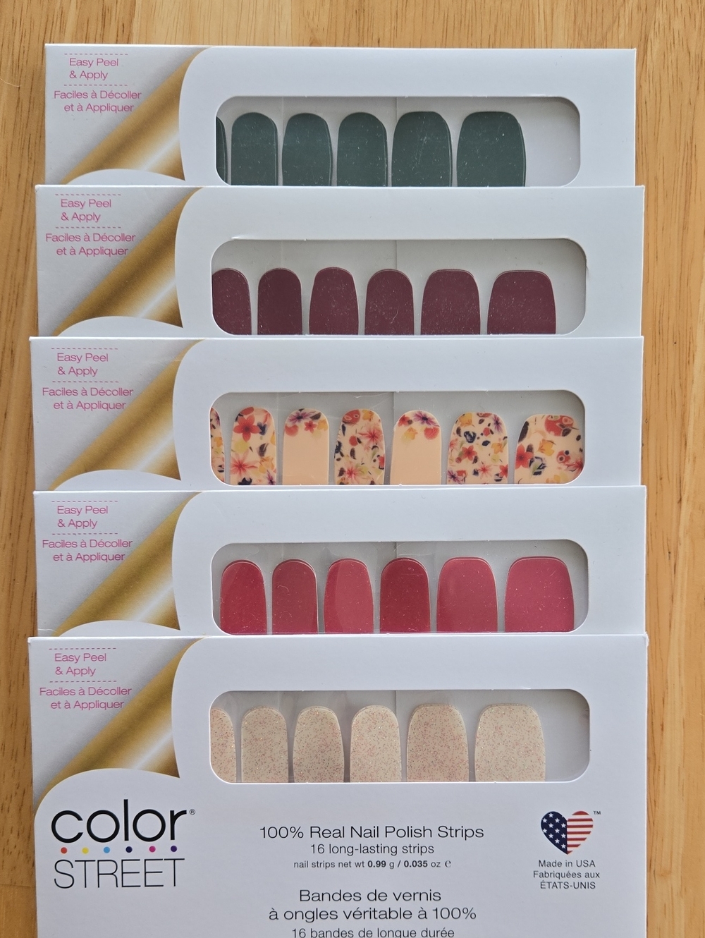 Nail polish strips